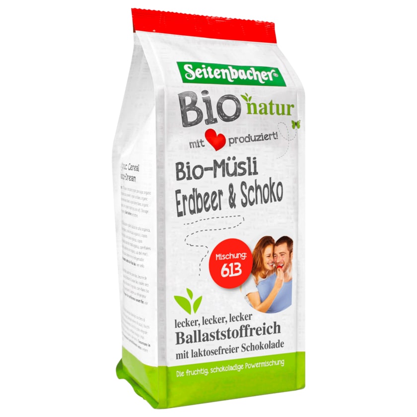 Seitenbacher Bio Müsli Erdbeer & Schoko 454g